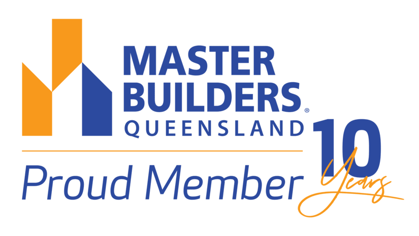 Master Builder Queensland Member 10 Years Logo